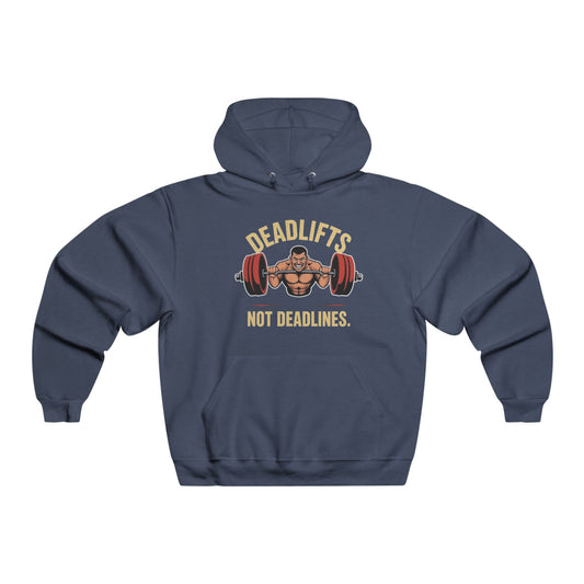 Men's Hoodie - Funny & Motivational Deadlifts Sweatshirt