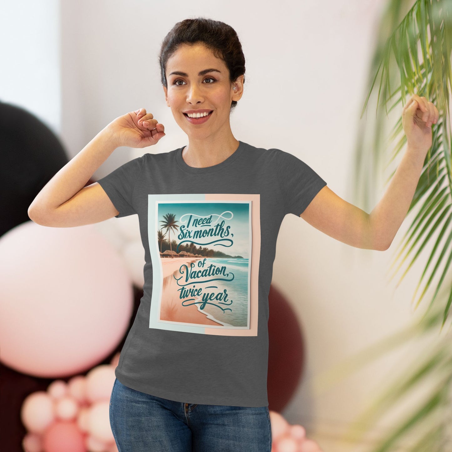 Funny Women's Triblend Tee - I Need a Vacation