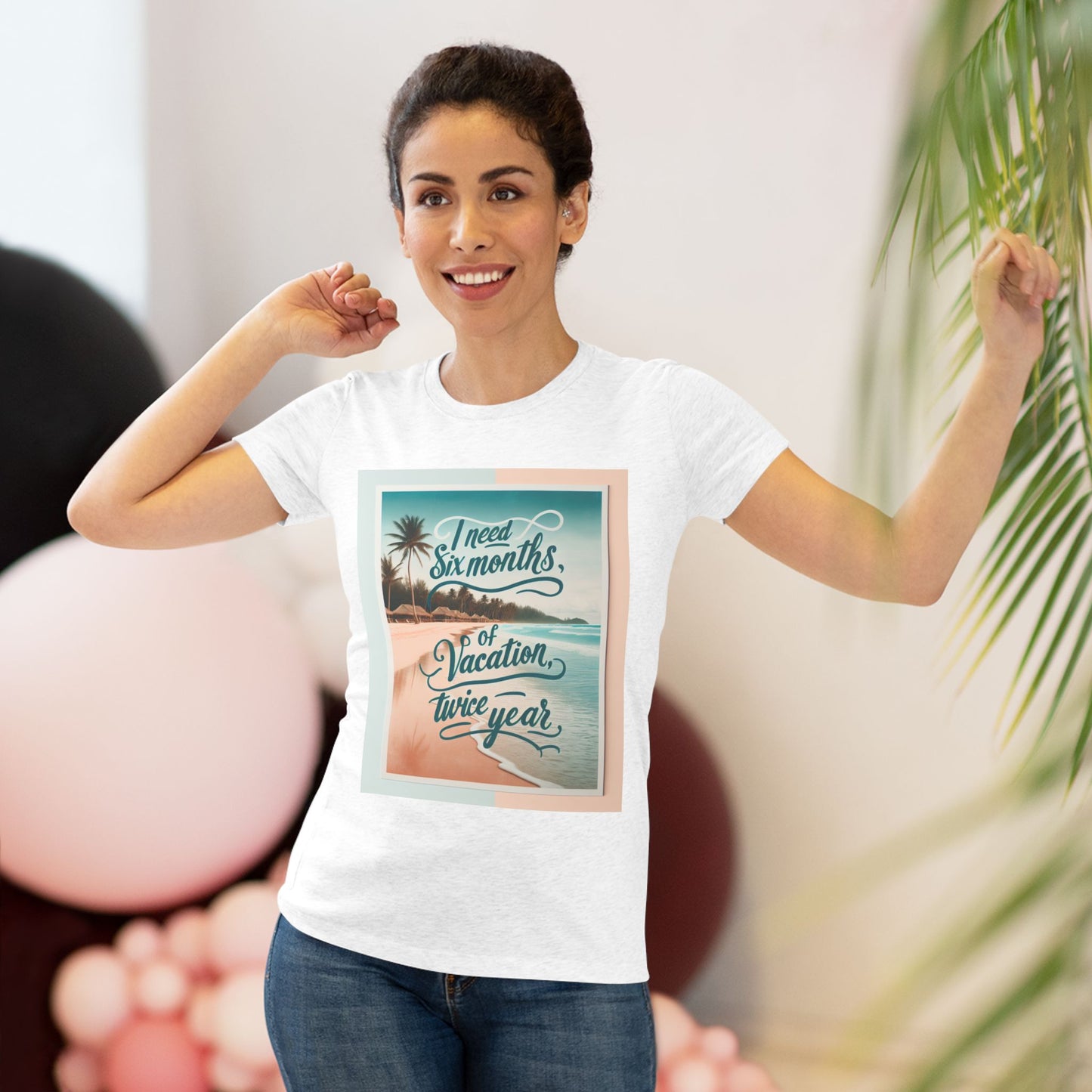 Funny Women's Triblend Tee - I Need a Vacation